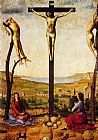 Antonello da Messina Crucifixion painting